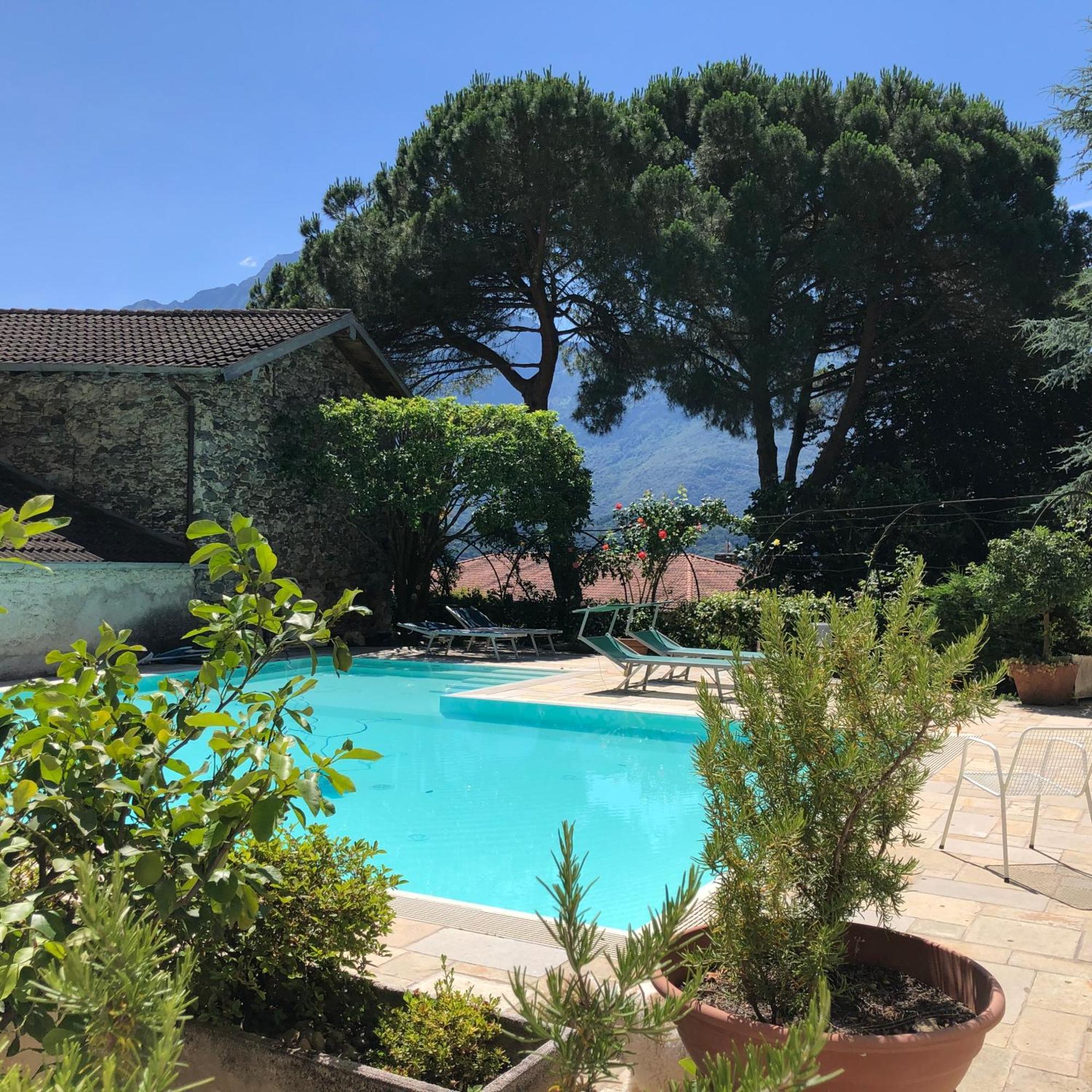 Villa Eden jacuzzi pool&private parking Domaso Esterno foto