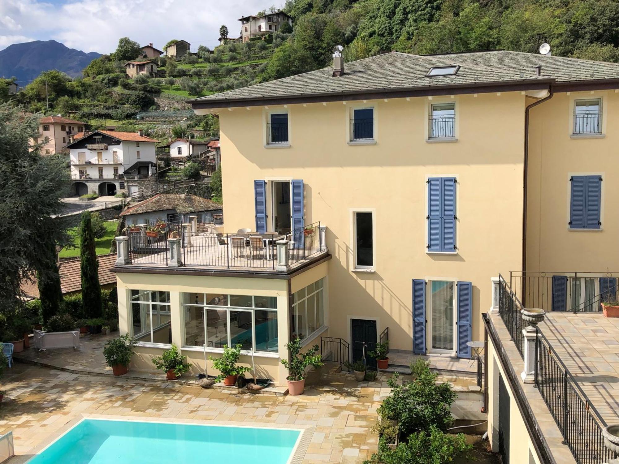 Villa Eden jacuzzi pool&private parking Domaso Esterno foto